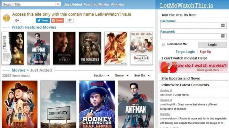 Watch Movies Online Free with Best Sites Like LetMeWatchThis